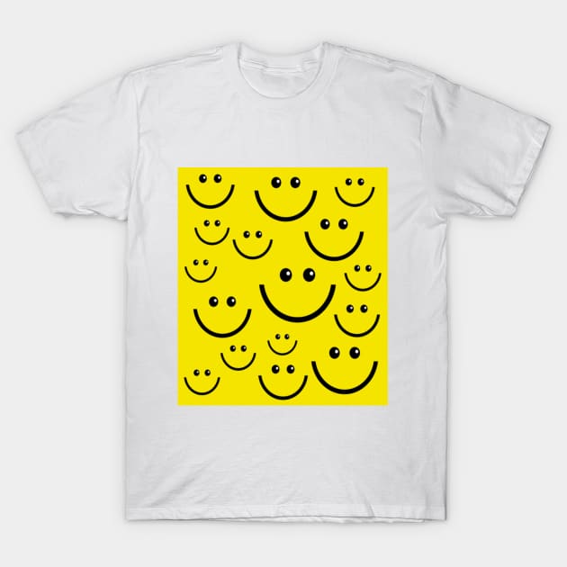 smiley face happy T-Shirt by creativeminds